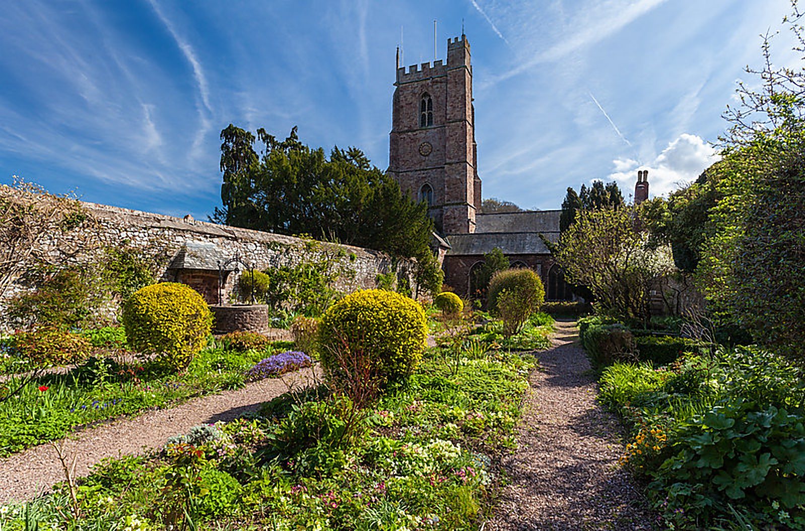 Dunster Castle, seat of the De Mohun and Luttrell families