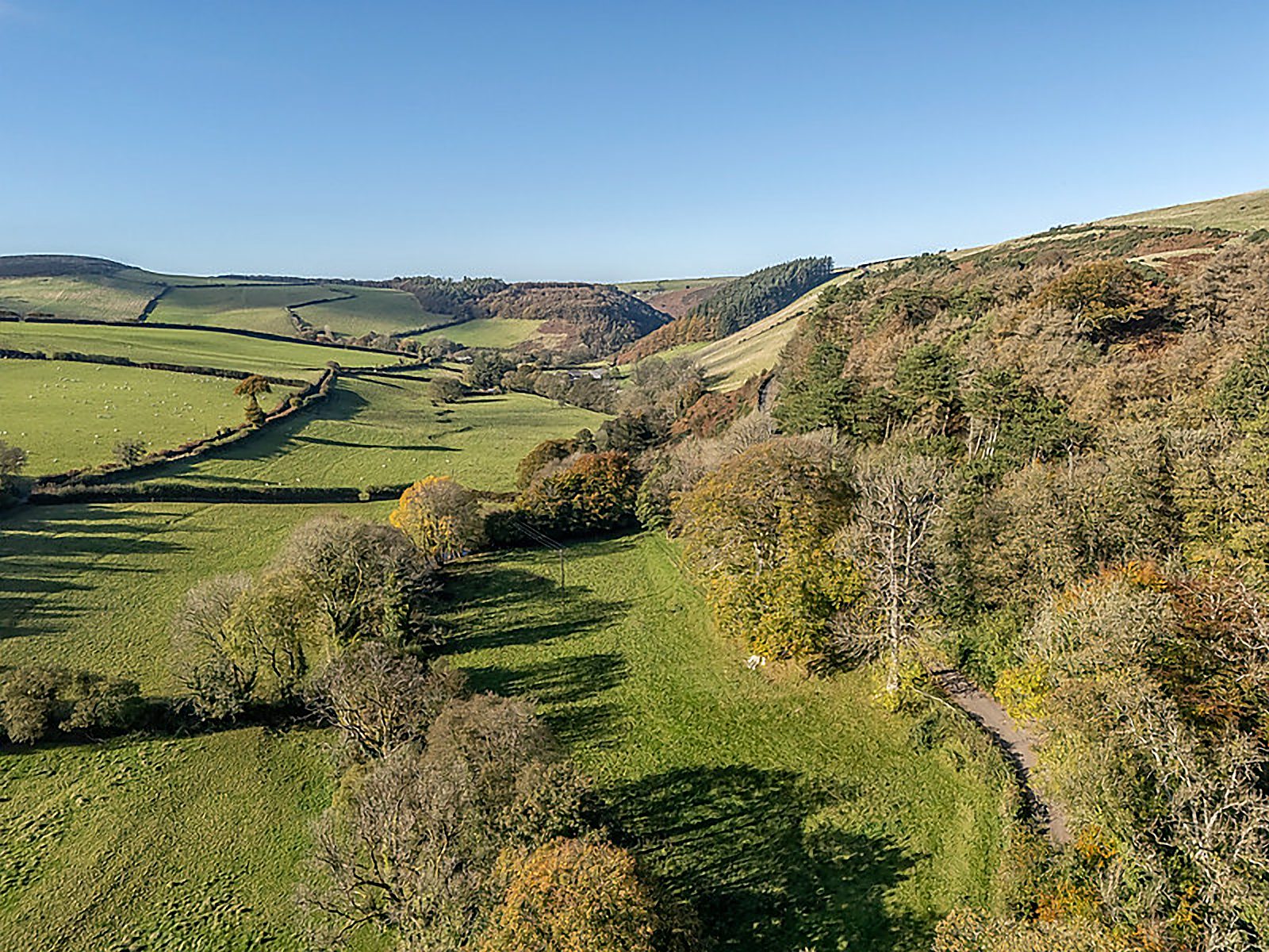 Open moorland in Exmoor National Park