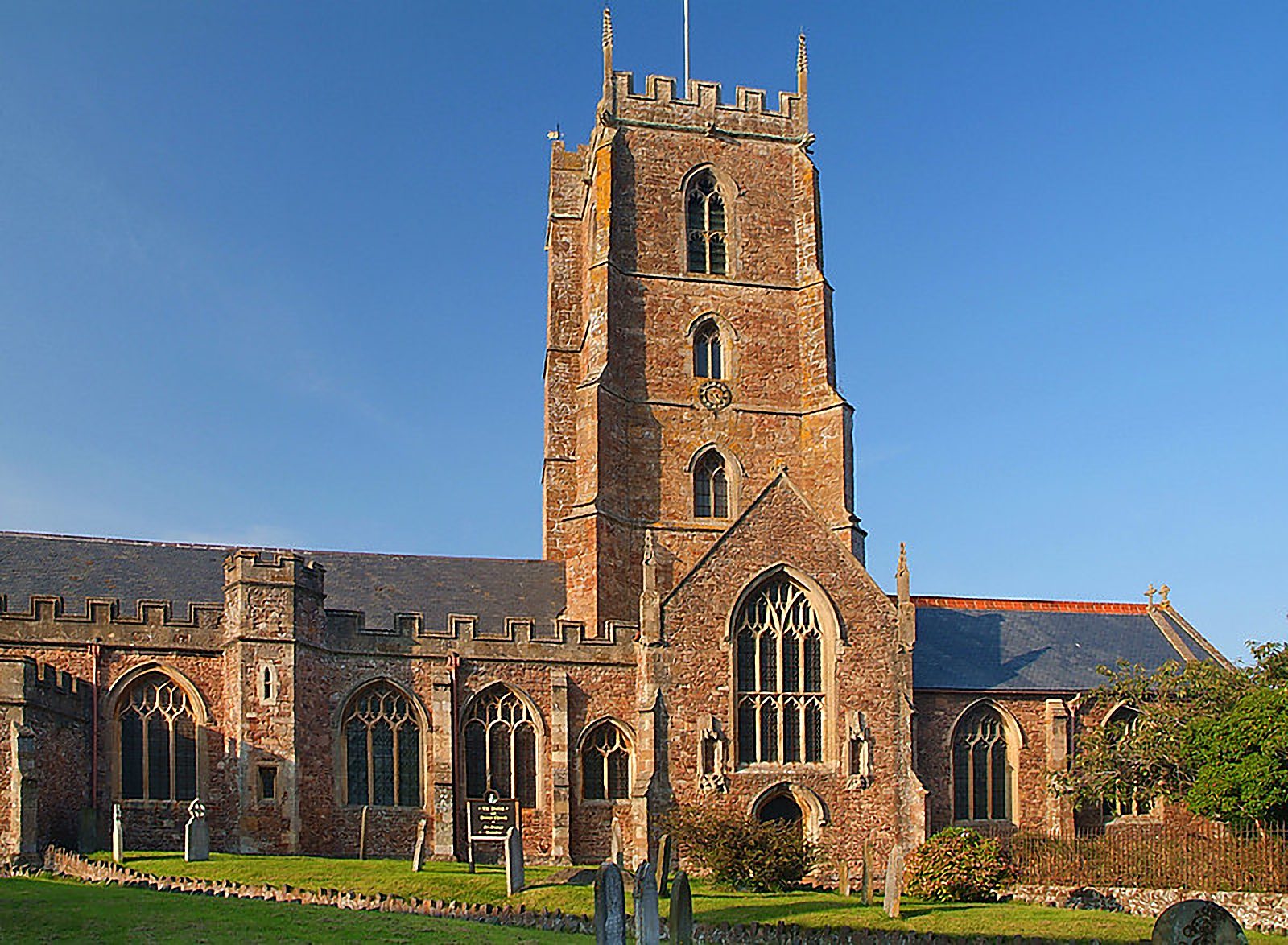 Inside the Priory Church of St George