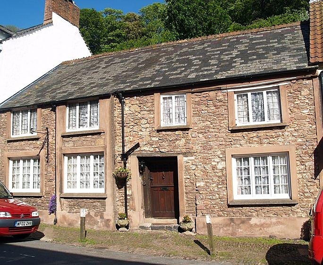 The Oval, a 15th century hall house on West Street, Dunster